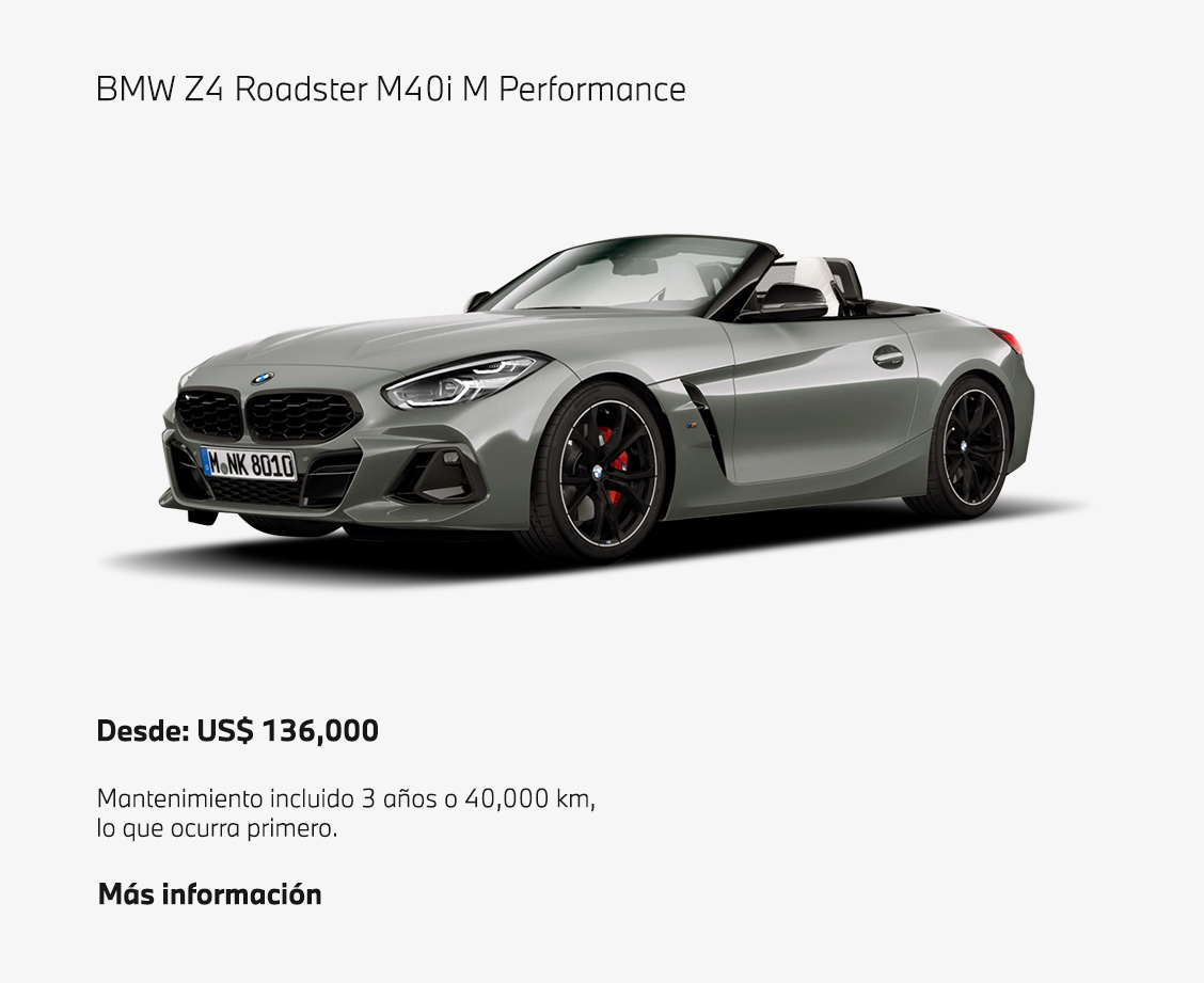 BMW Z4 Roadster M40i M Performance
